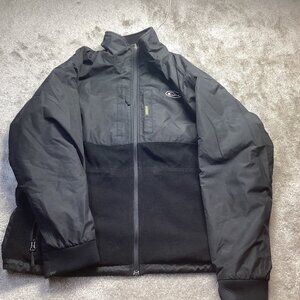 Drake Waterfowl Systems Mens XL Jacket Black Waterproof Warm Duck Hunting